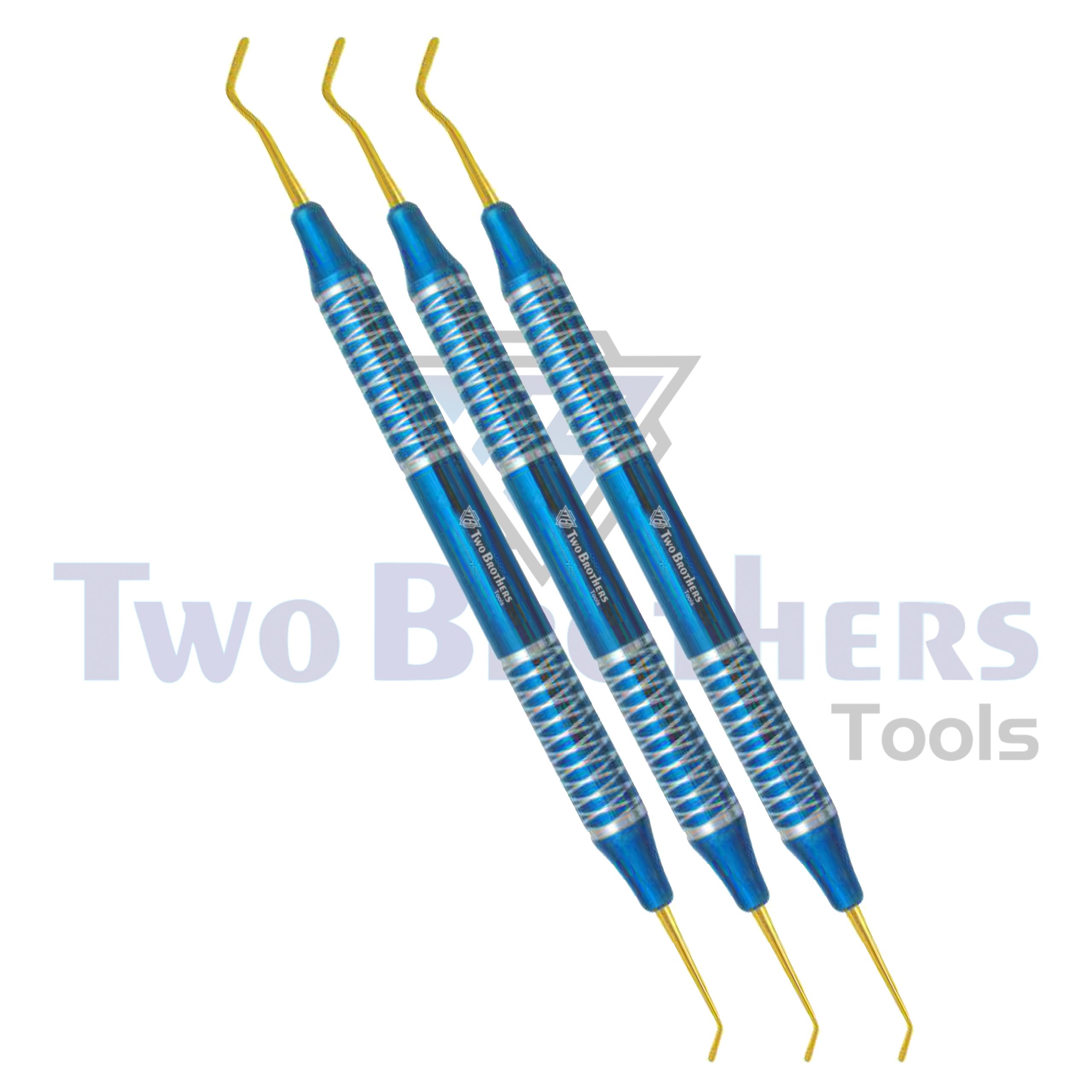 TBT1118A 3x Composite Filling Instruments, 2 Round Arrow Two