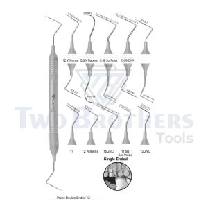TBTEX-110 Set Of 11 Pcs Probes Double Ended